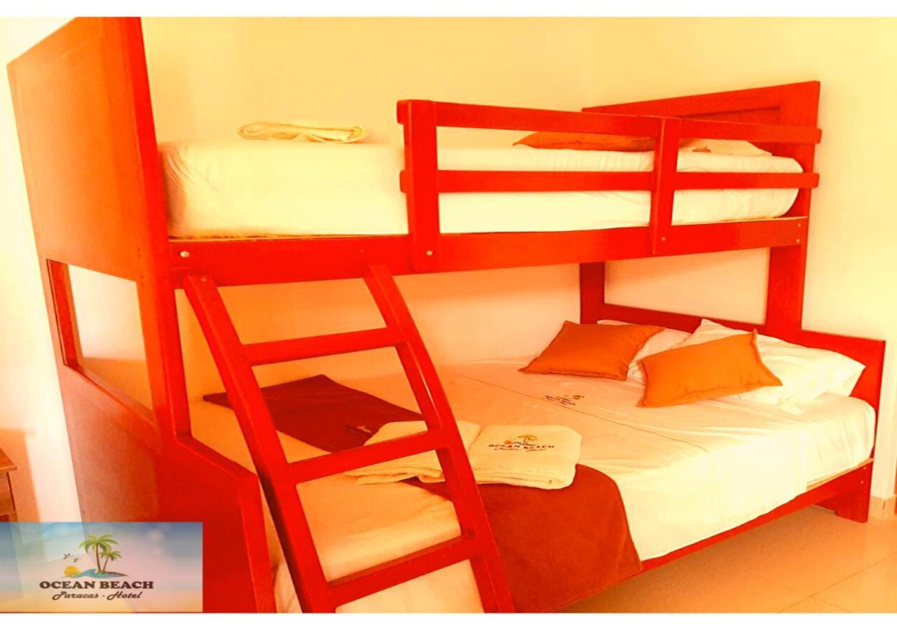 Hotel Ocean Beach Paracas Exterior foto