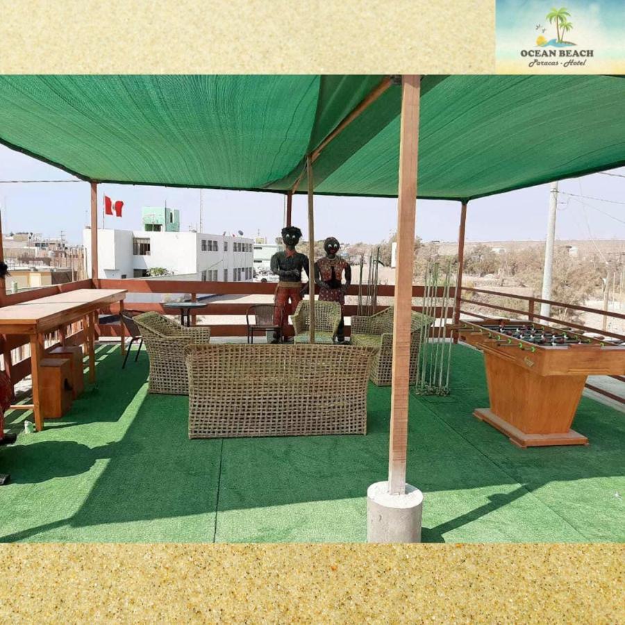 Hotel Ocean Beach Paracas Exterior foto